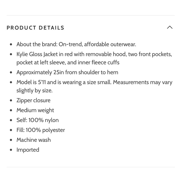 S13 Kylie Gloss Puffer Hooded Jacket Coat - Picture 6 of 10